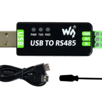 Waveshare Industrial USB To RS485 Bidirectional Converter, Onboard Original FT232RNL And SP485EEN