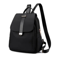 Women Backpack Fashion Anti-theft School Bag Minimalist Flap Backpack Cute Girl Mini Bags Two Shoulders StrapsDurableBackbag