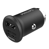 【Philips 飛利浦】迷你車充(DLP3520N)