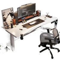 Smart home adjustable computer desktop desk