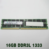 1 pcs M393B2G70DB0-YH9 16GB 16G For Samsung RAM 2RX4 REG Server Memory Fast Ship High Quality DDR3L 1333