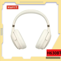 Havit H630bt Wirless Earphones Bluetooth Gaming Headset With Mic Tws Earbuds Over-Ear Noise Reduction Music Laptop Pc For Gamer