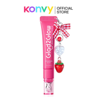 ขนม Glad2Glow Brightening Lip Serum 7g #Strawberry Glaze แกทูโกลว์ ลิปเซรั่ม &