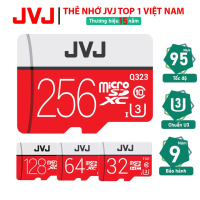 Thẻ nhớ 256Gb 128Gb 64Gb 32Gb JVJ PRO Chuẩn U3 Class 10chuyên cho CAMERA, Điện thoại, Máy ảnh- BẢO H