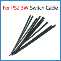 10Pcs For PS2 3W Switch Cable For Sony PlayStation 2 PS 2 30000/3000X Console Power Reset Switch On/Off Ribbon Flex Cable Repair