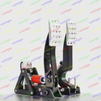 Simulation Racing Hydraulic Customized Pedal V3FANATEC/Tumaste/Speedo/MOZA/SIMAGIC/Claw/Direct Drive