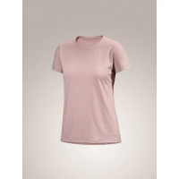 【Arcteryx 始祖鳥官方直營】女 Taema 快乾短袖圓領衫(野玫瑰雜粉)