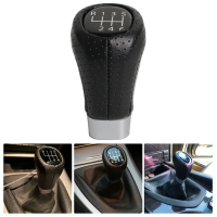 Kepala Tombol Anjakan Gear Kereta, 6 Kelajuan, untuk BMW 3 5 Untuk E90 E36 E46 F30 E60 E61 E28