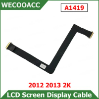 New LCD LED LVDS Screen Display Cable For Apple iMac 27" A1419 2012 2013 Resolution 2K