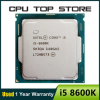 Intel Core i5 8600K 3.6GHz Six-Core Six-Thread 9M 95W CPU processor LGA 1151