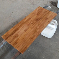 T1 Top Table / Papan Fjl Kayu Jati Custom Size 1