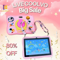 [Tab_Anak] Coolvo C07-New Tablet Anak Android Layar 7 Inchi Pink Full Hd 4/64Gb Anti Radiasi Tab Edu