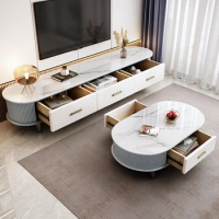 Modern Console White TV Cabinet Stand Luxury Schedari Organizer Tv Cabinet Living Room Salon Display Entrance Hall Furniture