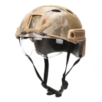Multicam Airsoft Helmet Wargame Cycling Hunting Military Helmet Liner Tactical Airsoft Cap