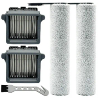 Brush Rollers Filters Replacement for Tineco Floor ONE Stretch S6/ Floor ONE Switch S6/ Floor ONE S7