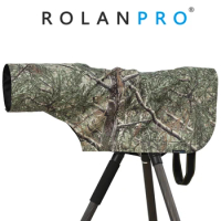ROLANPRO Rain Cover For Canon RF 100-500mm F/4.5-7.1 L IS USM Telephoto Lens Raincoat Outdoor Rainproof Covers Waterproof XS