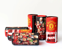 TISSUE BOX CYLINDER [ MAN UNITED ] GREATEST MAN UNITED PLAYER