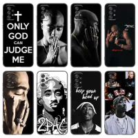 Hot Rapper 2Pac Tupac Phone Case For Samsung Galaxy A21 A30 A50 A52 S A13 A22 A32 4G A23 A33 A53 A73 5G A12 A31 A51 A70 A71 A72