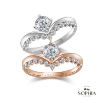 SOPHIA 蘇菲亞珠寶 - 安德莉亞 50分 F/VVS1 18K金 鑽石戒指