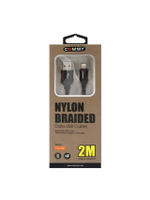 สายชาร์จ Lightning Cable (2 เมตร) รุ่น DC 222 2M 8PIN (BK)