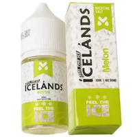 Liquid Saltnic Icelands Fruity Ice Series 30MG 30ML By Move Juice MELON