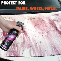 Car Iron Rust Remover For Metal AIVC 100ml Auto Wheel Rim Paint Iron Removal Converter Spray Car Detailing Repair Cleaning Tool