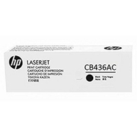HP 黑色白盒原廠碳粉匣 / 個 CB436AC