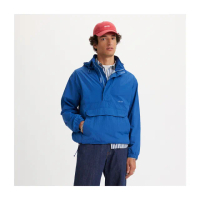【LEVIS 官方旗艦】男款 防潑水連帽風衣罩衫 / 抽繩下擺 熱賣單品 A7200-0002