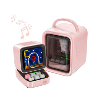 ลำโพงบลูทูธไร้สาย, Divoom Ditoo-Pro, อุปกรณ์เล่นเกมแบบพกพา, ลำโพงพกพา, พร้อมนาฬิกาปลุก, บอร์ดจอแสดงผ