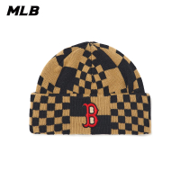 【MLB】針織毛帽 Checkerboard系列 波士頓紅襪隊(3ABNS0226-43BGS)