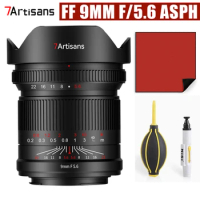 7artisans 9mm f5.6 132° Ultra Wide Angle Full Frame Camera Lens for Sony A7CR Canon R Nikon Z Panasonic L