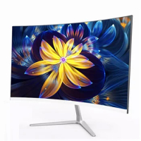 32 inch" MVA 1920 * 1080p HD 1080P LED 75Hz Display Game contest curved Widescreen 16:9 VGA / HDMI Display