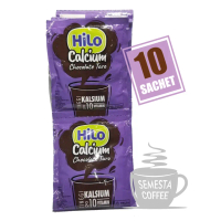 HiLo Calcium Chocolate Taro Minuman Serbuk Tinggi Kalsium dan 10 Vitamin - Rtg 10 sachet