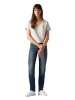 กางเกงยีนส์ Women's 312 Shaping Slim Jeans Dark Blue
