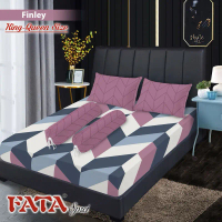 FATA Sprei 180x200 KING / Seprei 160x200 QUEEN Tinggi 20cm 2 Sarban Sargul FLAT Berkaret Terlaris