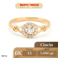 Cincin Emas Anak Kadar 6K Wahyu Redjo CC-6K 30011802