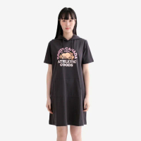 【Roots】Roots女裝- NATURE ATHLETICS 連帽洋裝(碳黑色)
