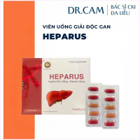 [Số lượng có hạn] Viên uống Giải Độc Gan HEPARUS - Hộp 60 Viên - Dr.Cam