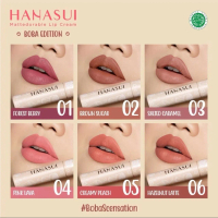 Hanasui Boba Mattedorable Lipcream Boba Edition