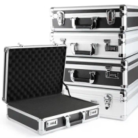 Password Aluminum Tool Box Pelican Case Large Suitcase Tools Storage Case Waterproof Hard Case Toolbox For Mechanics Briefcase