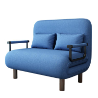 沙發床折疊兩用客廳小戶型一體可伸縮床陽臺多功能網紅實木兩用床