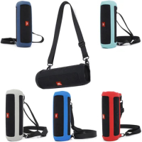 Newest Outdoor Travel Silicone Case Cover Skin With Strap for JBL Flip 5 Portable Wireless Bluetooth Speaker