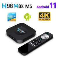 H96 Max M5 Smart TV BOX Android 11.0 Rockchip 3318 4K Google 3D Video BT4.0 Media Player Smart TV Set Top Box