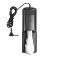 A9LD Piano Sustain Pedal, Keyboard Sustain Pedal for Piano Keyboard MIDI Synthesizer