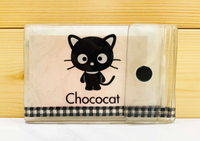 【震撼精品百貨】Chococat 巧克力貓~日本sanrio三麗鷗 巧克力貓名片本 卡片本-黑*33333