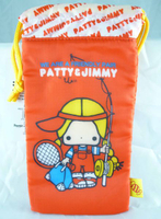 【震撼精品百貨】Patty &amp; Jimmy 束口瓶裝袋縮口防水袋 紅白  震撼日式精品百貨