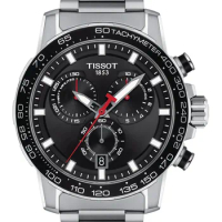 Tissot's Luxurious Men Quartz Wrist Watch in 904L Stainless Steel 45mm