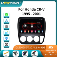 8G+128G Android 12 For Honda CRV CR-V 3 1995 - 2001 Car Multimedia Video Player Car Radio GPS Navigation 4G Carplay 2 din DVD
