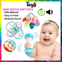 Toyss Mainan Baby Rattle Mainan Gigit Baby Rattle Soft Toys Mainan Baby Lembut Baby Teether Toys New