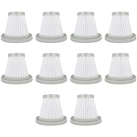 10X Replacement Vacuum Cleaner Parts HEPA Filter For Deerma DX118C DX128C Household Cleaning Vacuum Cleaner Accessories